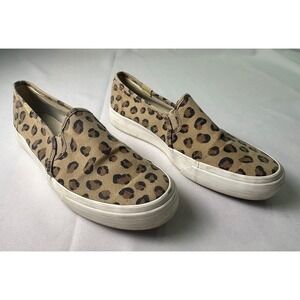 Keds Leopard Print Slip On Sneakers‎ Casual Comfort Shoes Women's 6.5